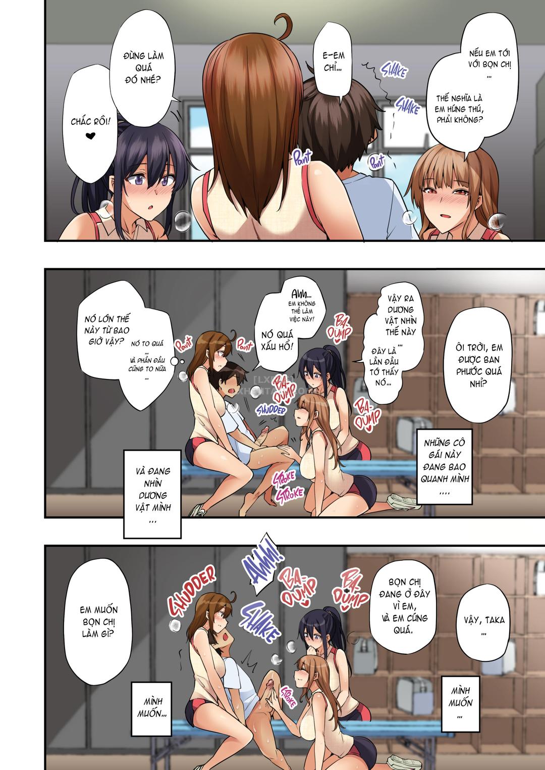 Đọc truyện hentai Onee-chan no Wasuremono o Todoke ni Kita Hazu nanoni - Chap 1 - Không che