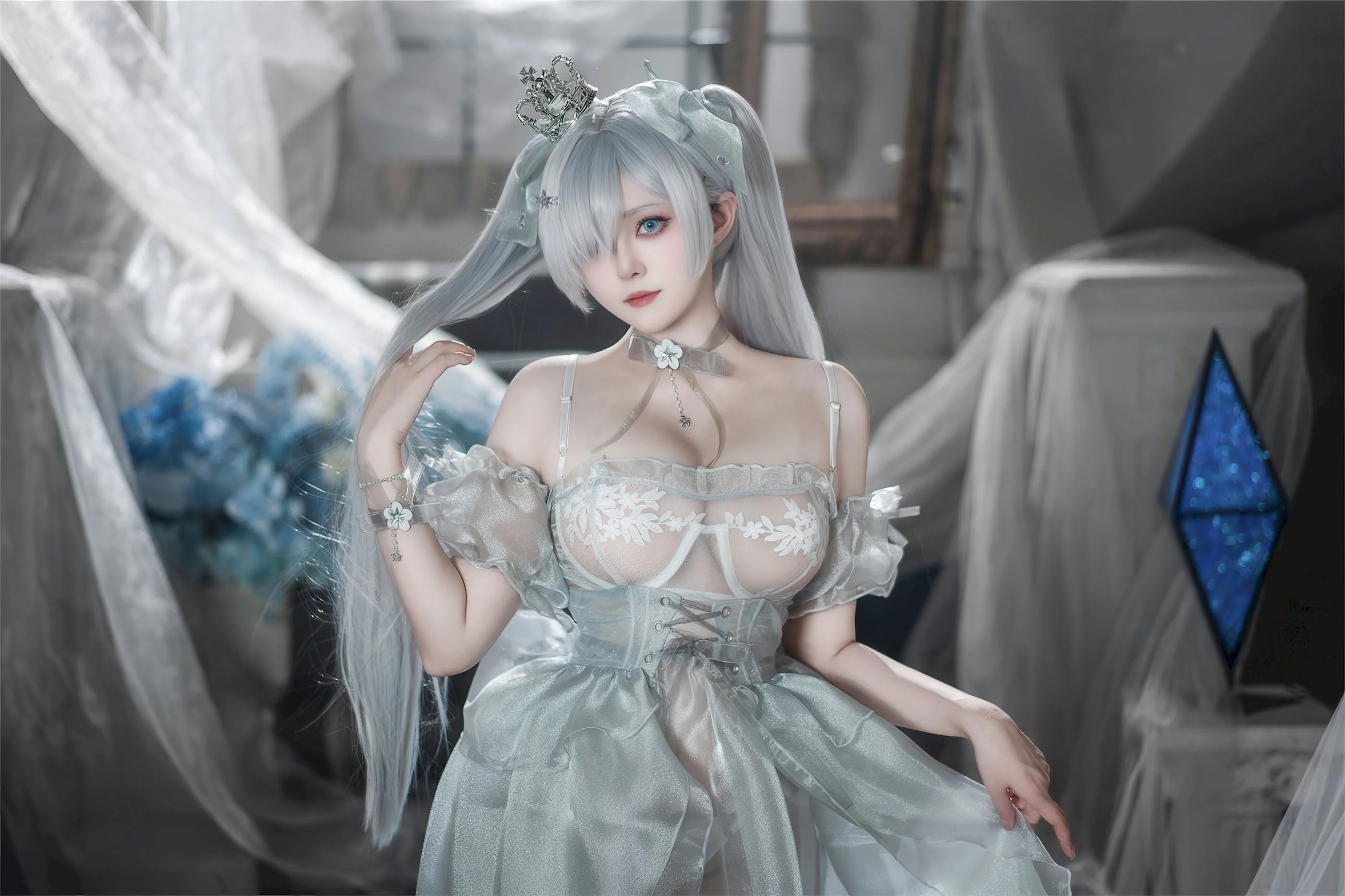Đọc truyện hentai Tuyển tập Albums siêu phẩm Cosplay - Chap 1373 - Natsuko Natsuko - Cinderella