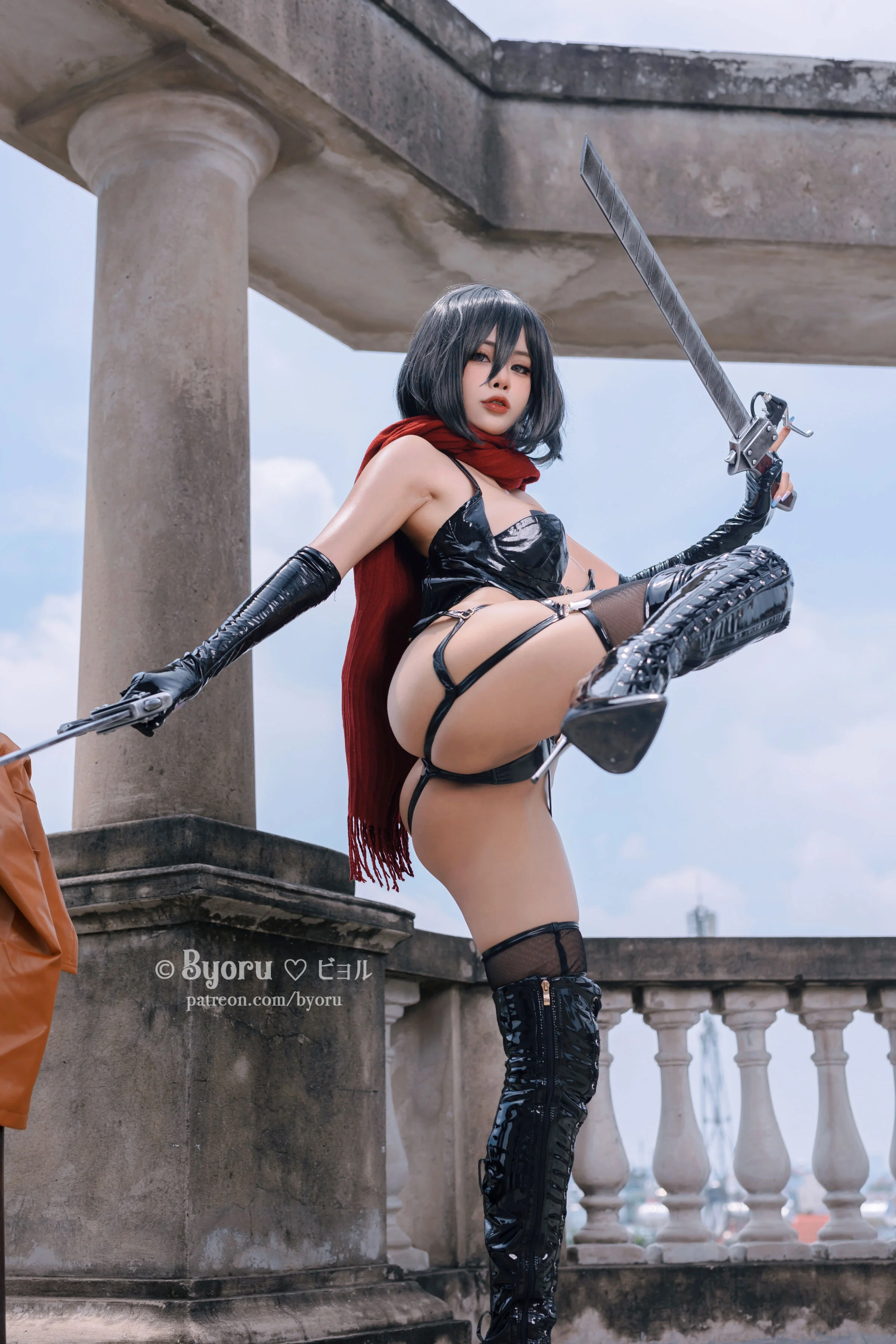 Đọc truyện hentai Tuyển tập Albums siêu phẩm Cosplay - Chap 452 - Byoru - Mikasa