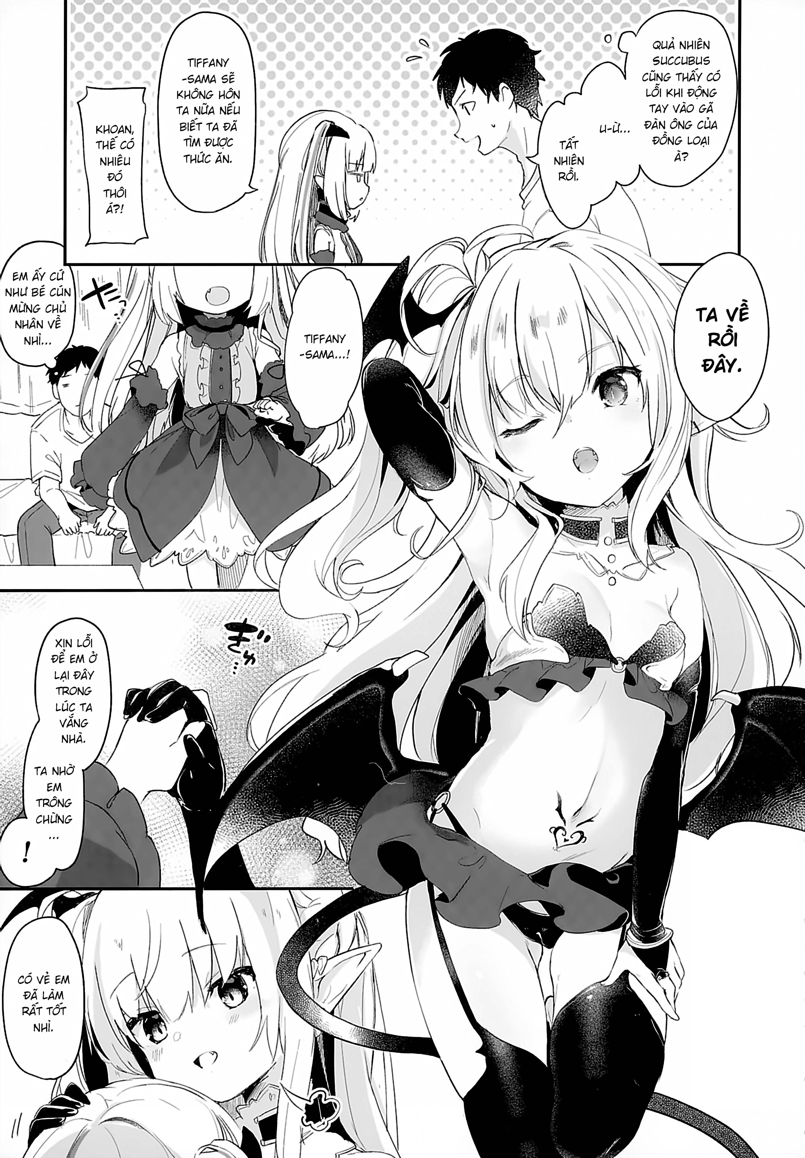 Đọc truyện hentai Boku wa Chiisana Succubus no Shimobe [Uncen] - Chap 2