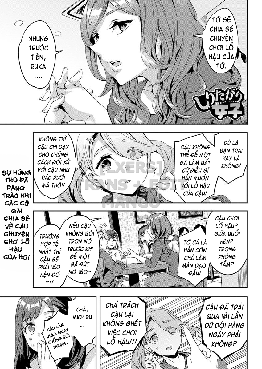 Đọc truyện hentai Shiritagari Joshi - Chap 2