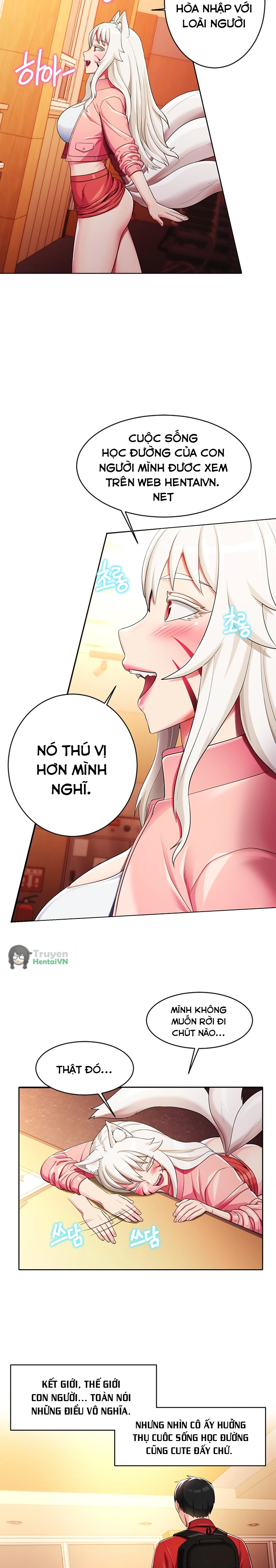 Đọc truyện hentai Phép thuật, hậu cung Yokai - Chap 4