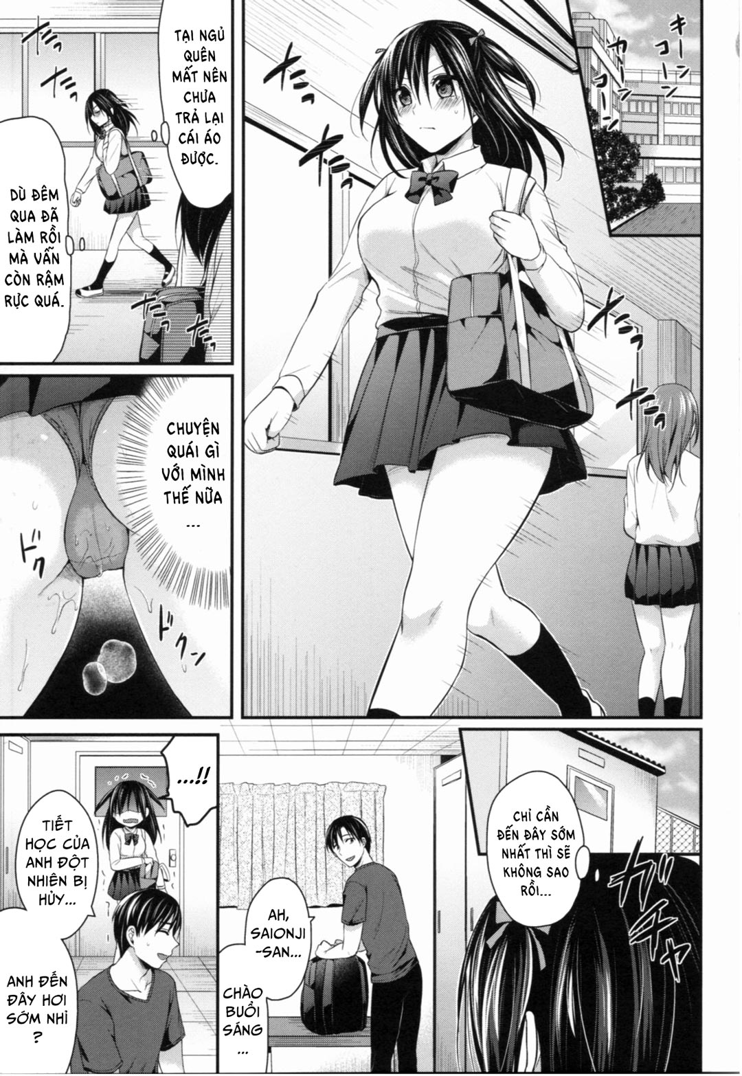 Đọc truyện hentai Joshi Rikujoubu Harem Training - Chap 5