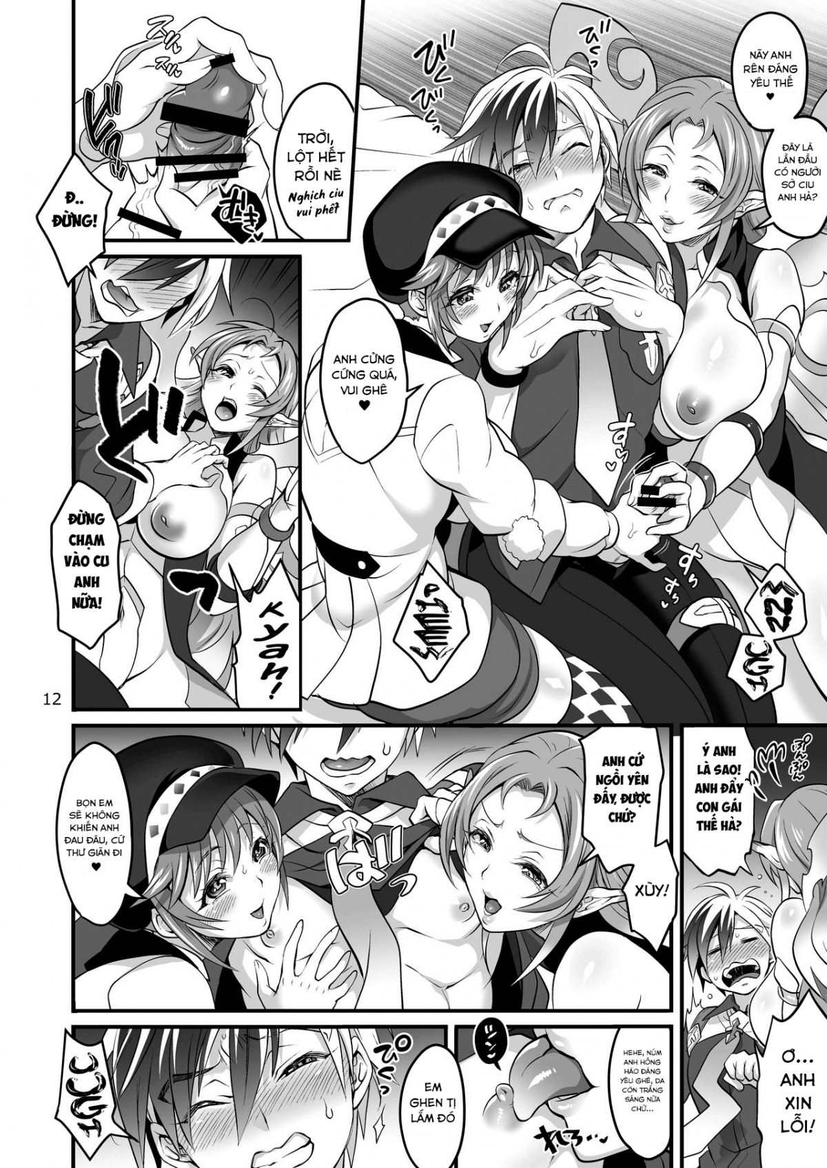 Đọc truyện hentai Happou Bijin Kyoku (Tales of Xillia) - Chap 1