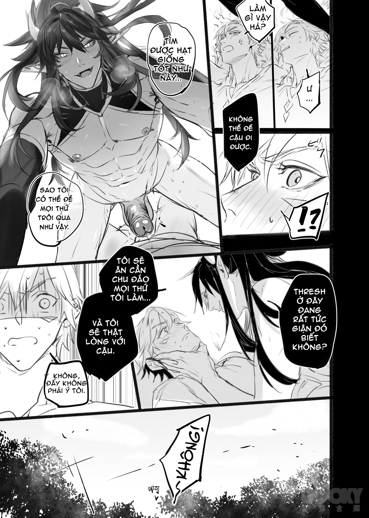 Đọc truyện hentai Ẩn diện quỷ thần - Oneshot