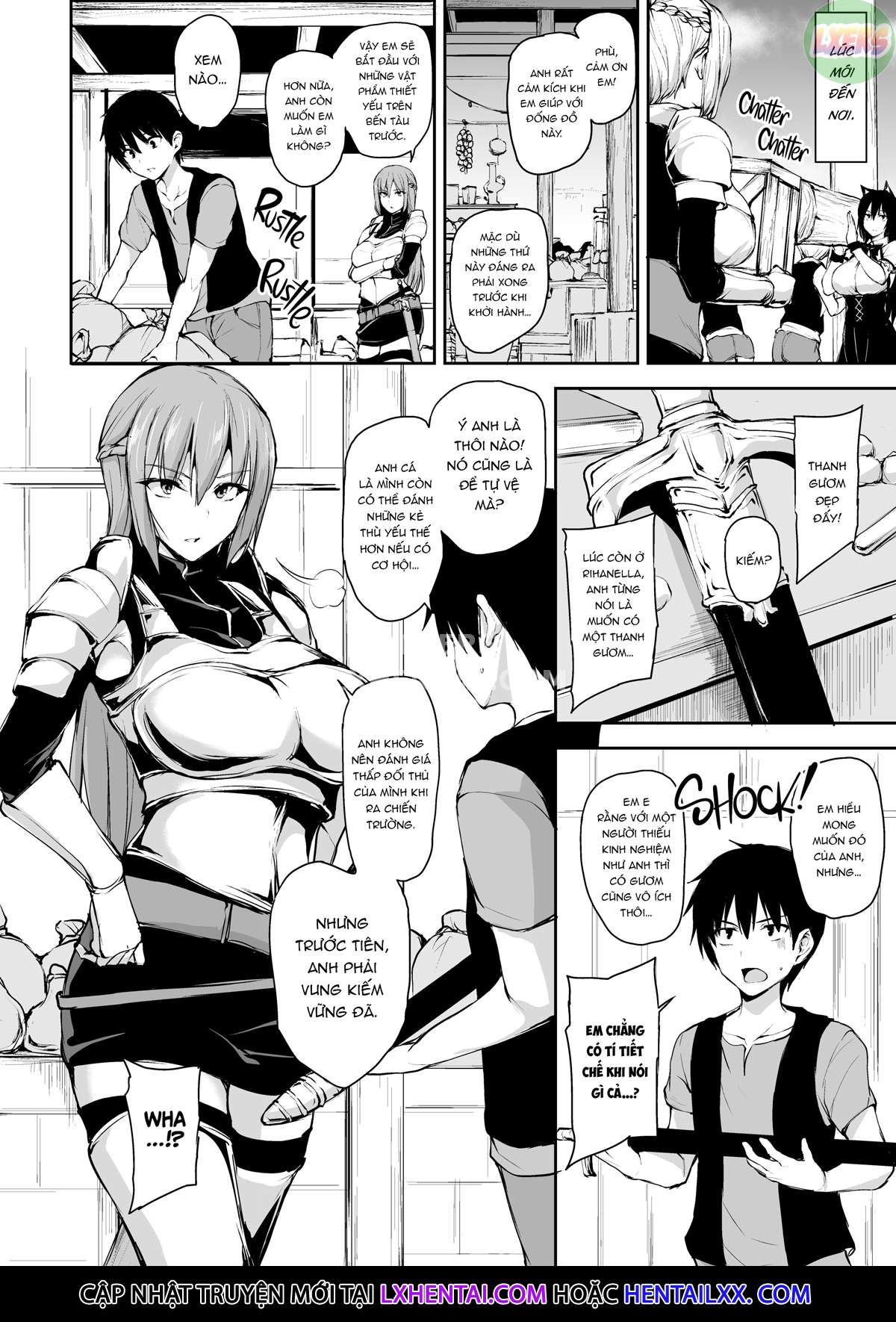 Đọc truyện hentai Tales of a Harem in Another World - Chap 7.5