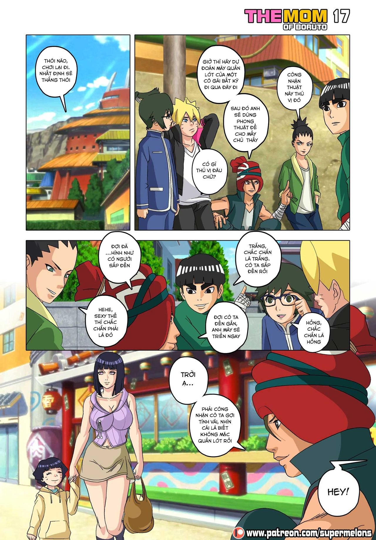 Đọc truyện hentai The mom of Boruto (Naruto) - Oneshot