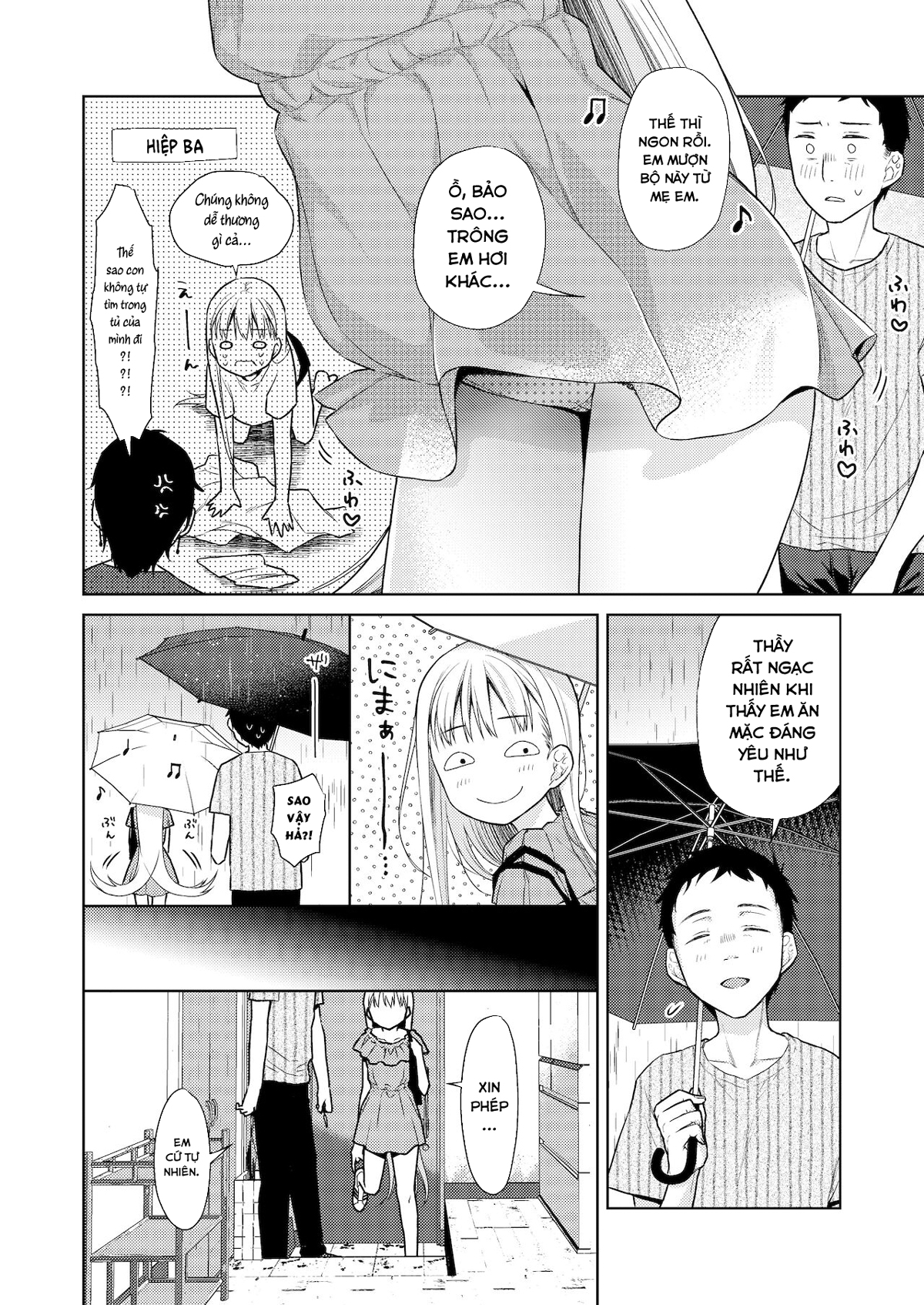Đọc truyện hentai Hội chứng TS Haruki-kun - Chap 4.1: Hẹn hò tại nhà...