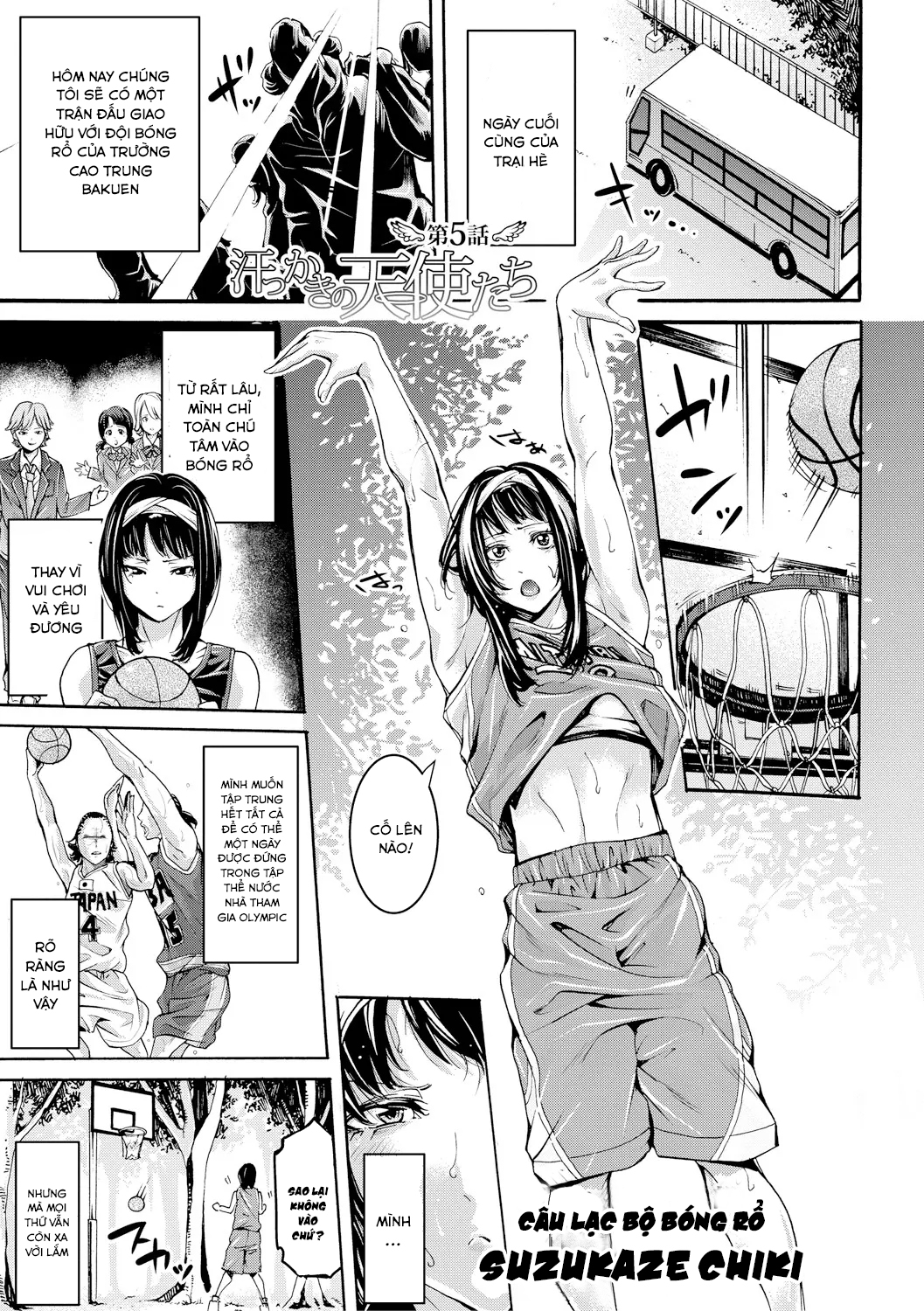 Đọc truyện hentai Bukatsu Shoujo Paradise ~ Asekkaki no Tenshi-tachi - Chap 5