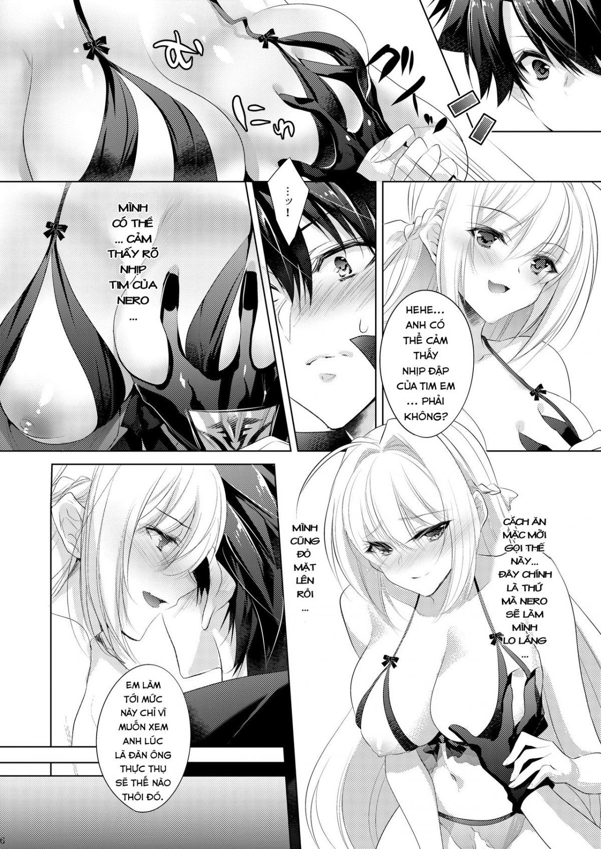 Đọc truyện hentai Nero-chama sẽ giúp anh vui vẻ. - Oneshot