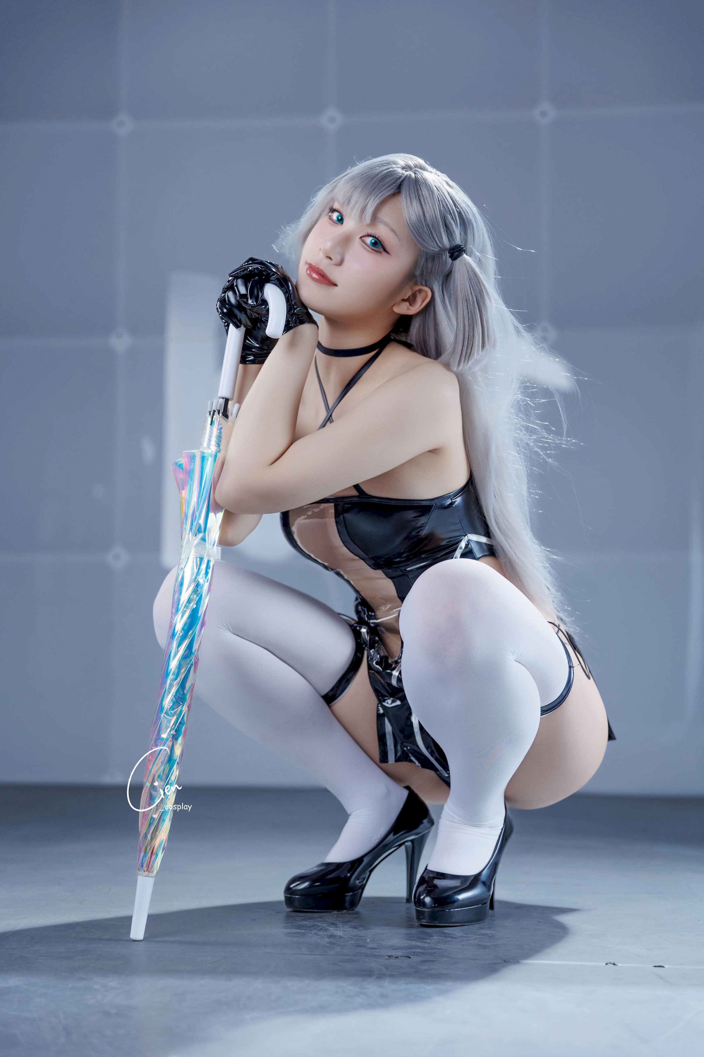 Đọc truyện hentai Tuyển tập Albums siêu phẩm Cosplay - Chap 1315 - Cien Enen - Azur Lane Shoukaku Racing Suit
