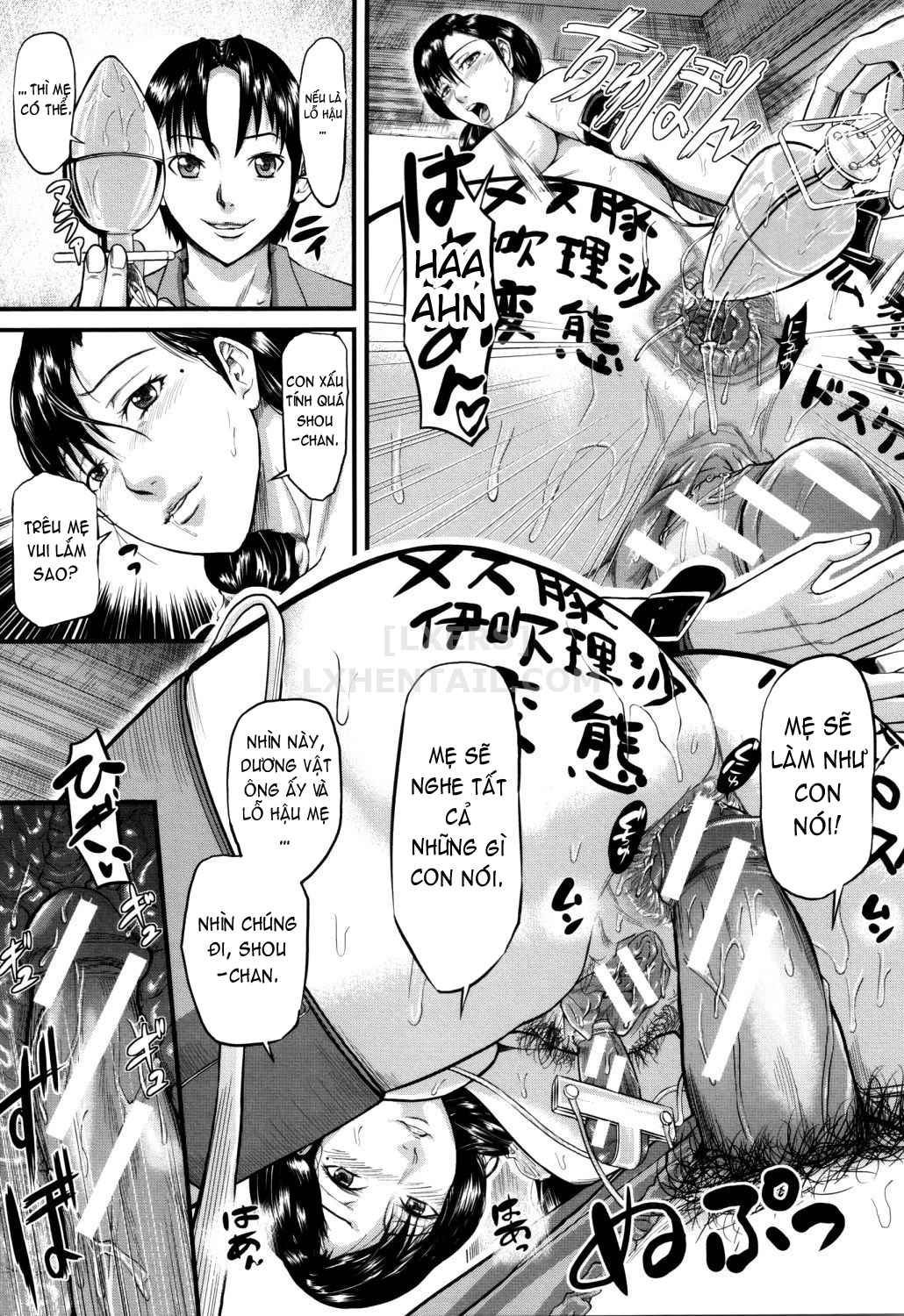 Đọc truyện hentai Onna Jigoku, Niku No Tsubo Hentairui Inranka Mesubuta Ichidaiki - Chap 1