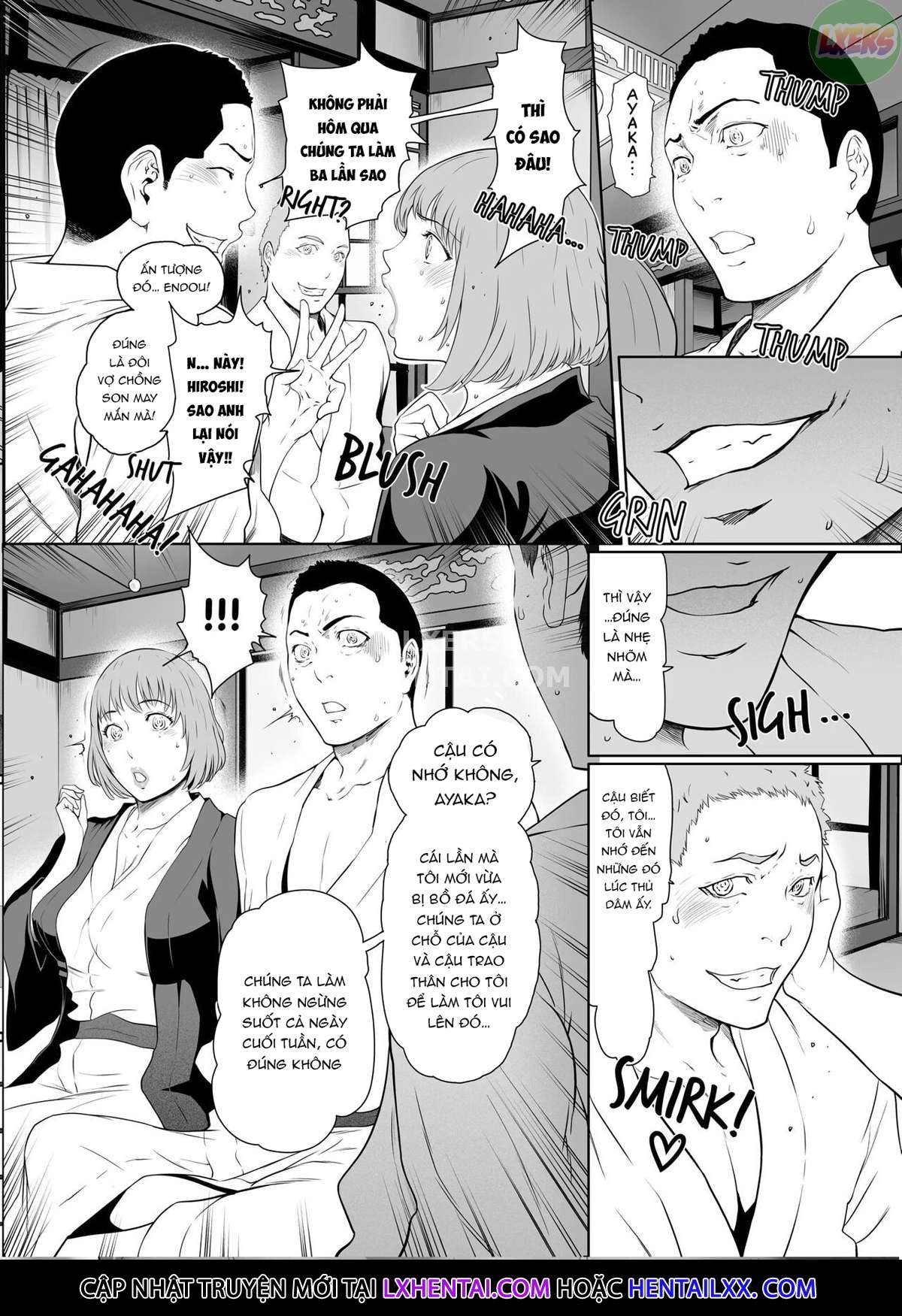 Đọc truyện hentai Vợ Tôi Đã Trở Thành Bồn Chứa Tinh Ở Suối Nước Nóng - Oneshot