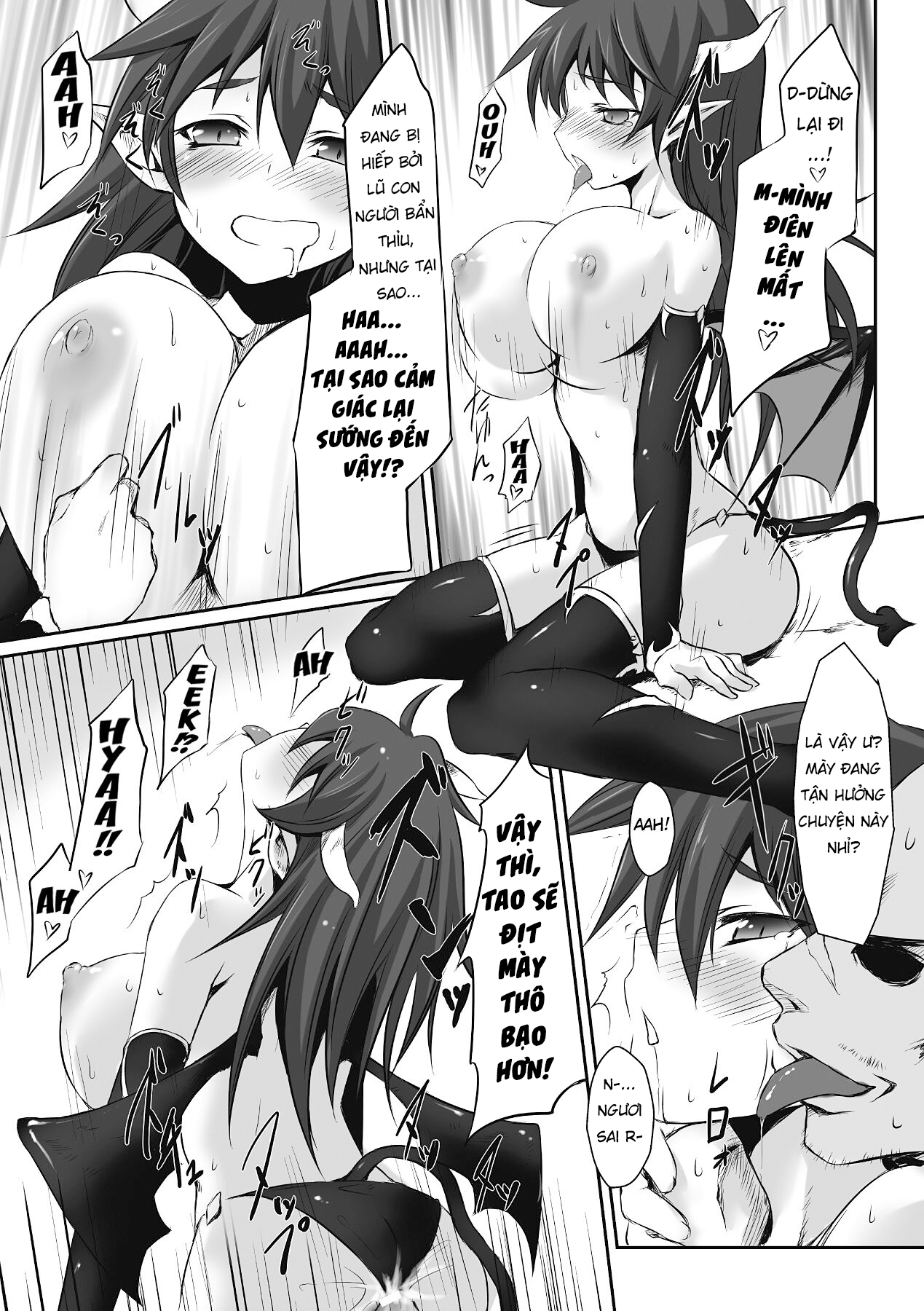 Đọc truyện hentai Cuộc săn lùng cô gái daemon - Oneshot