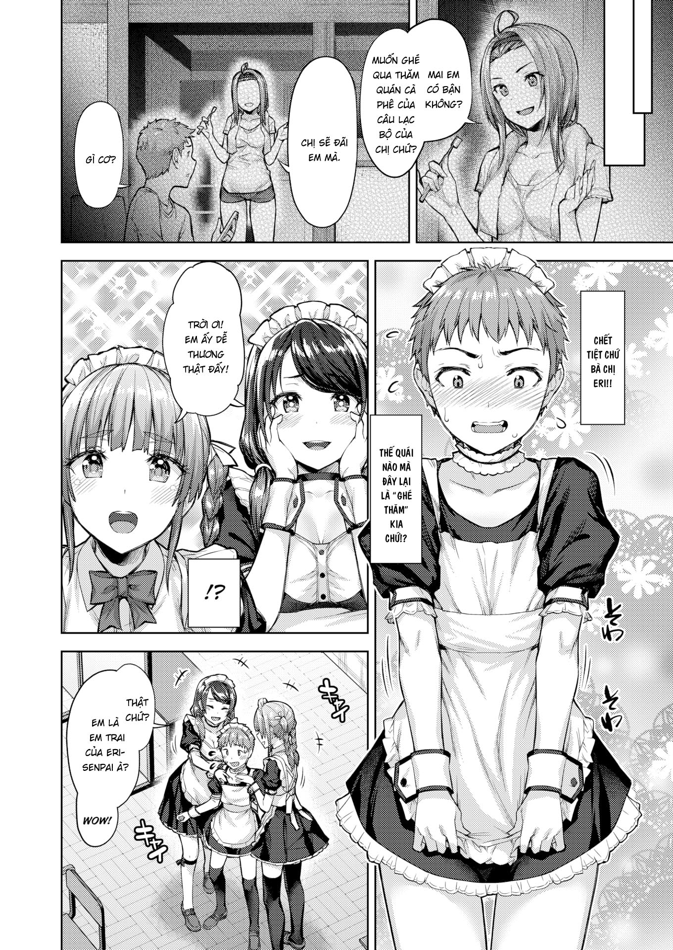 Đọc truyện hentai Gục ngã trước sự ngọt ngào của chị - Oneshot