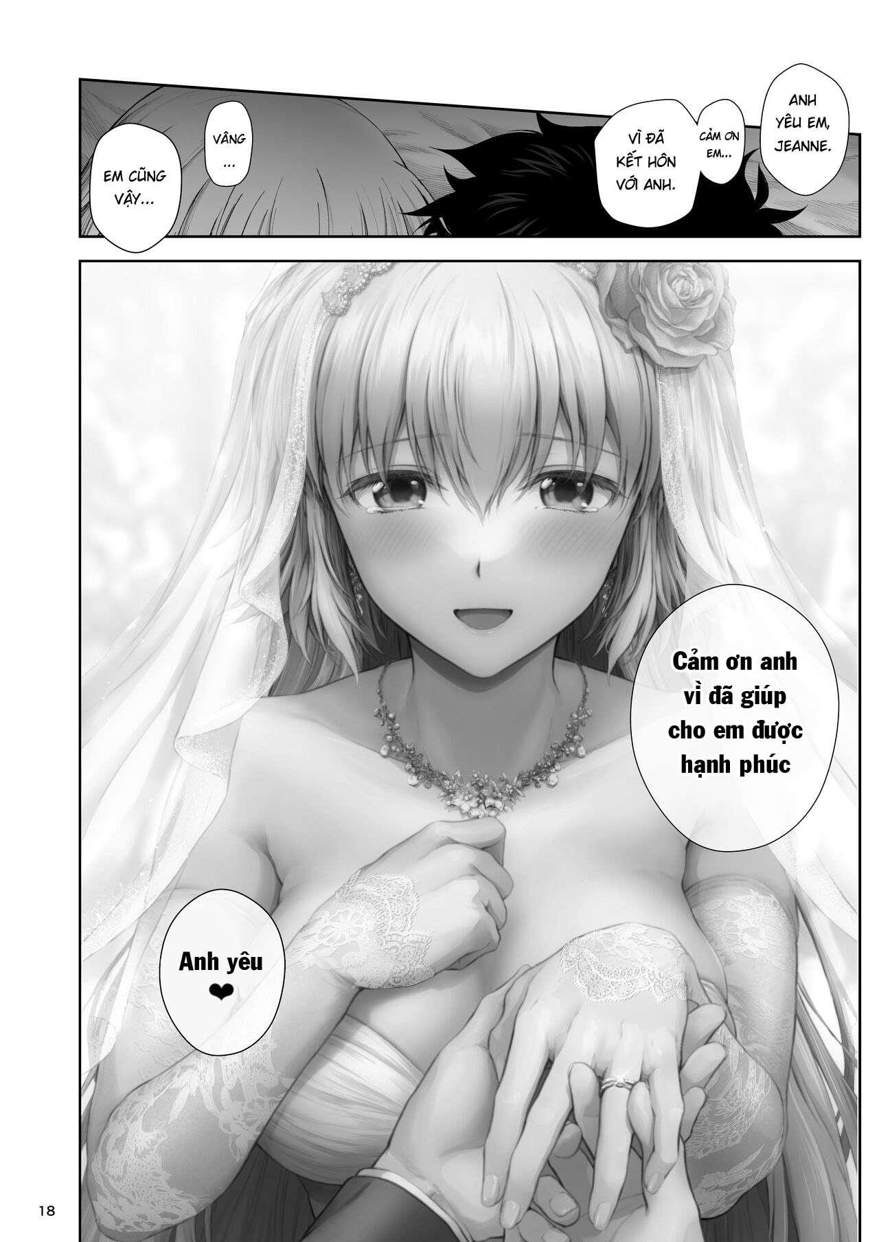 Đọc truyện hentai Cuộc sống hôn nhân với Jeanne - Oneshot