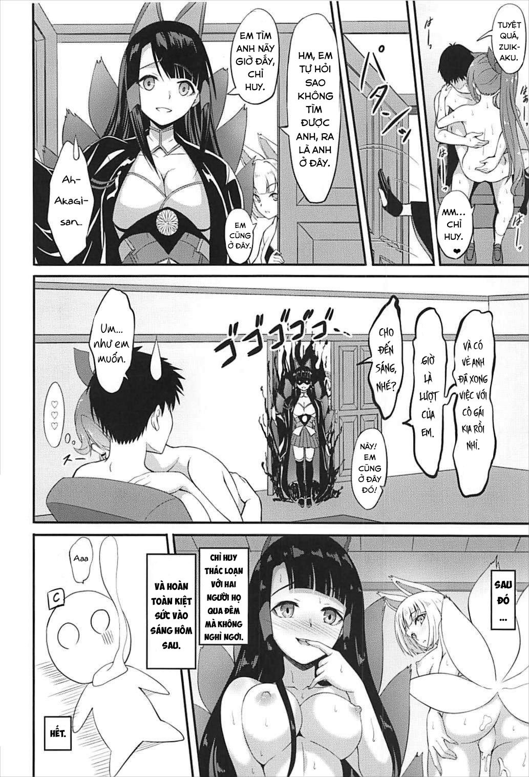 Đọc truyện hentai Zui! Zui! Zuitto!! (Azur Lane) - Oneshot