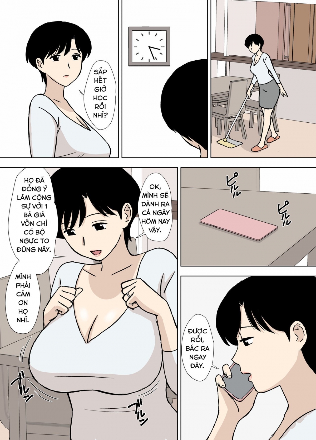Đọc truyện hentai Sex Training with Mom 2 ~Ikumi-san’s Study about Sex Training~ - Oneshot