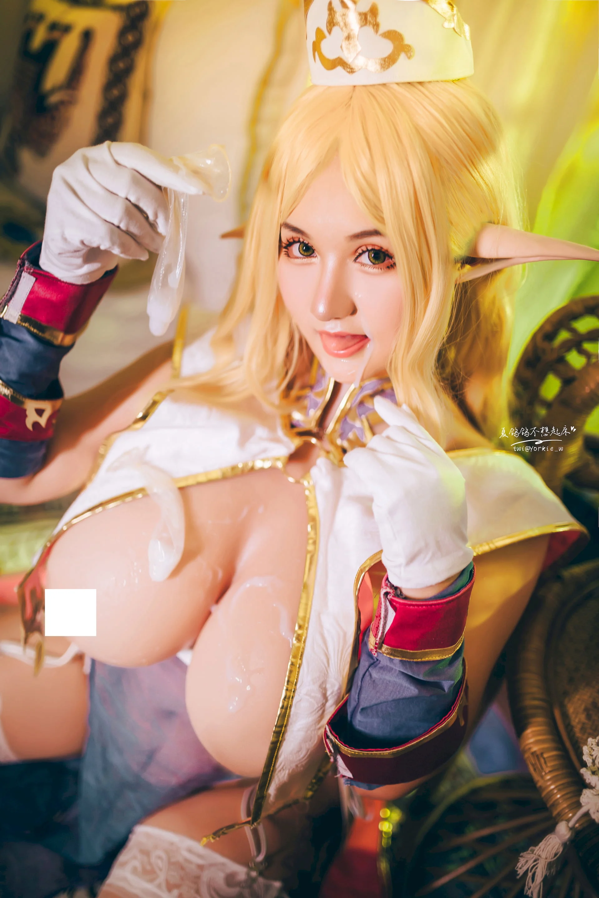 Đọc truyện hentai Tuyển tập Albums siêu phẩm Cosplay - Chap 713 - Summer Pigeon - Priscilla in Elf Village