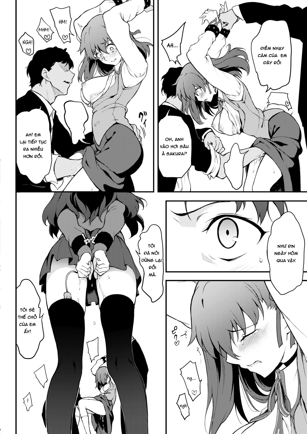 Đọc truyện hentai Chị em nhà Tohsaka sa ngã - Oneshot