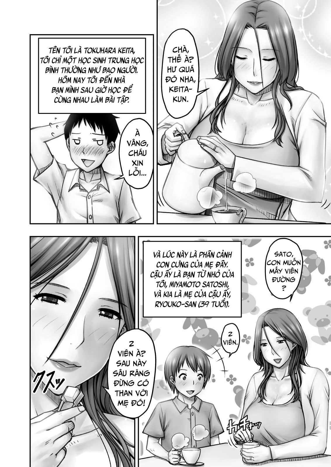 Đọc truyện hentai Akogare no Tomodachi no Okaasan ni Itazura Shitara Gyaku ni Oishiku Taberareta - Oneshot