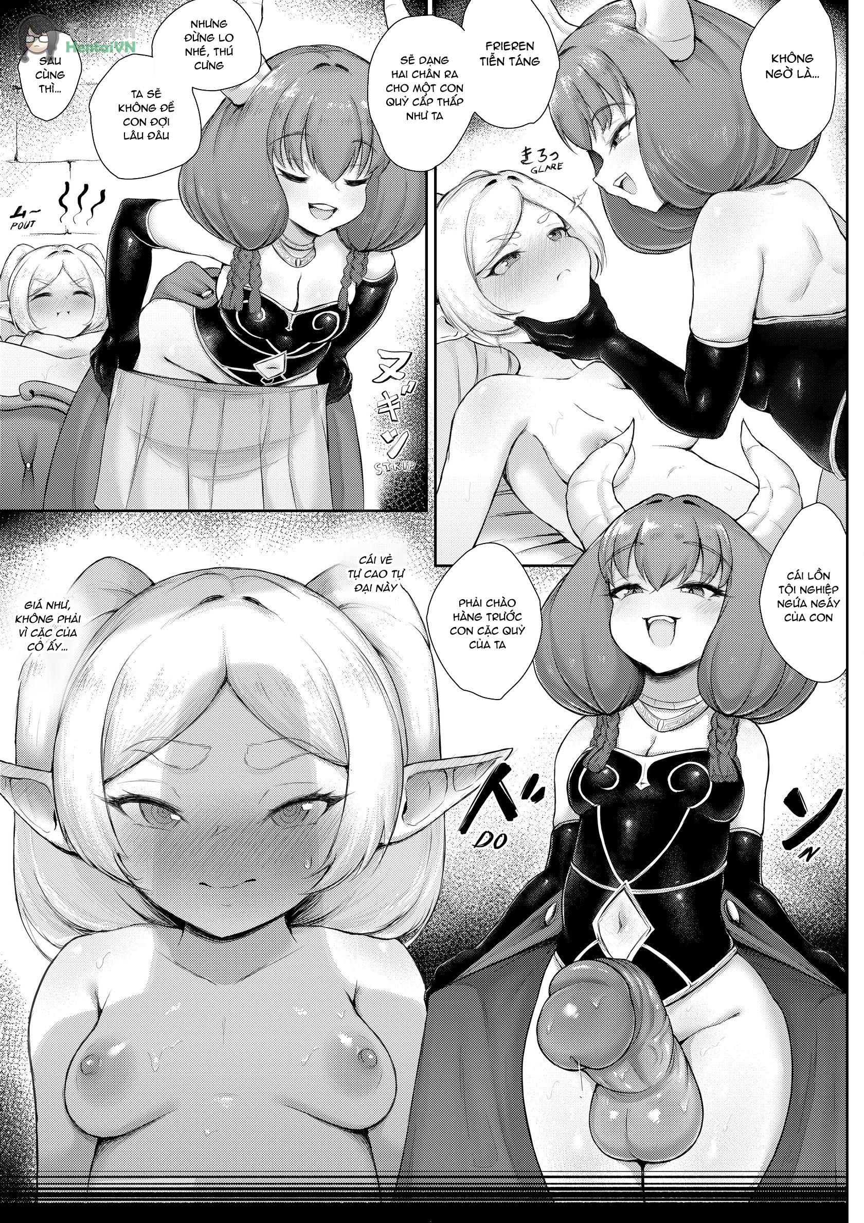 Đọc truyện hentai Trận đấu phép thuật khác thường - Oneshot