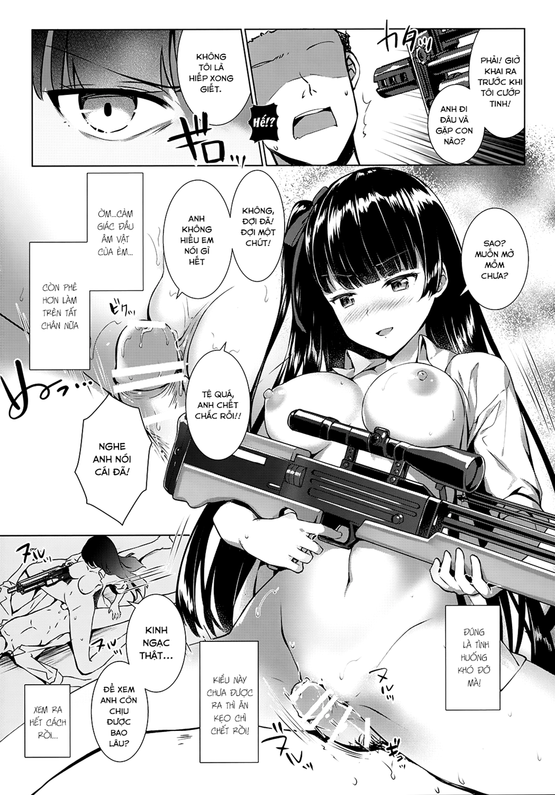 Đọc truyện hentai Sunao na Kanojo to Hetare Shikikan (Girls' Frontline) - Oneshot
