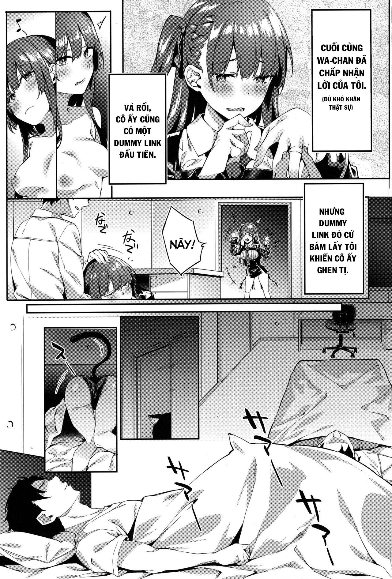 Đọc truyện hentai Wa-chan ga Tammy ni Yakimochi o Yaku - Oneshot