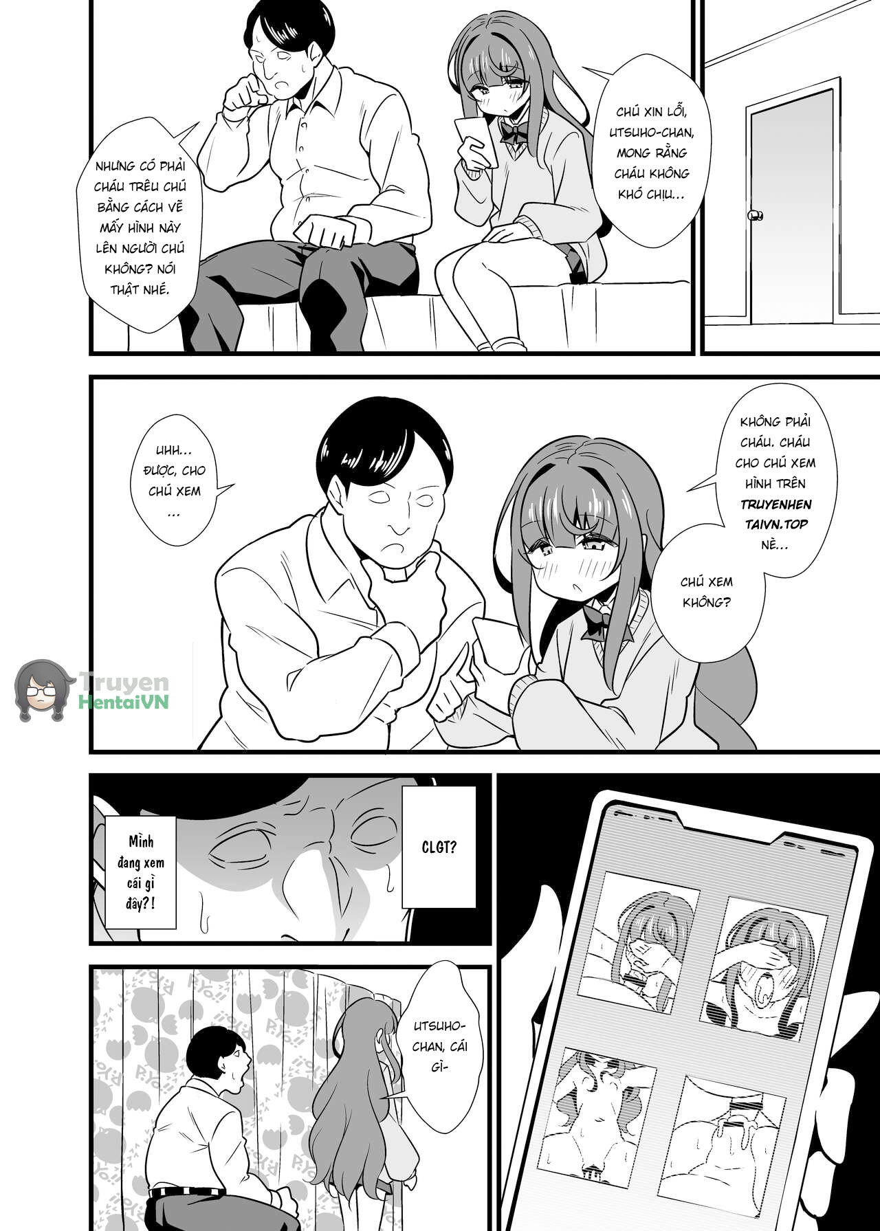 Đọc truyện hentai Oji Saimin Donkan na Ojisan wa Mori no Tsuita Mei-kko Senyou Niku Dirudo - Oneshot