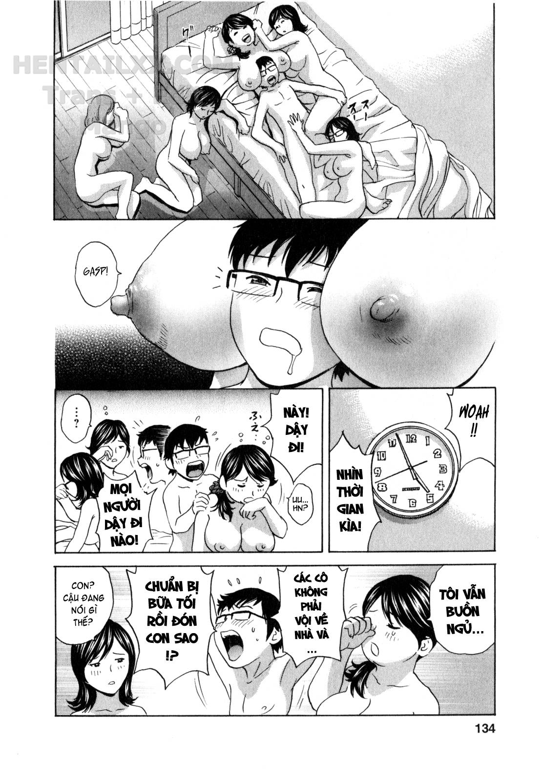 Đọc truyện hentai Life With Married Women Just Like A Manga - Chap 26