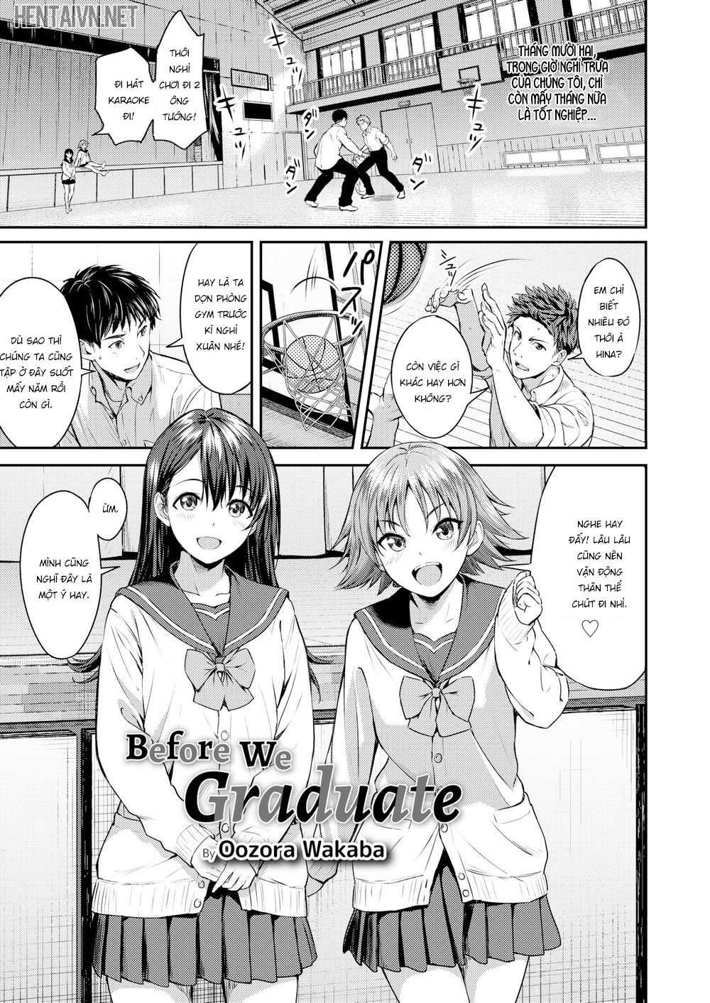 Đọc truyện hentai Trước khi chúng ta tốt nghiệp - Oneshot