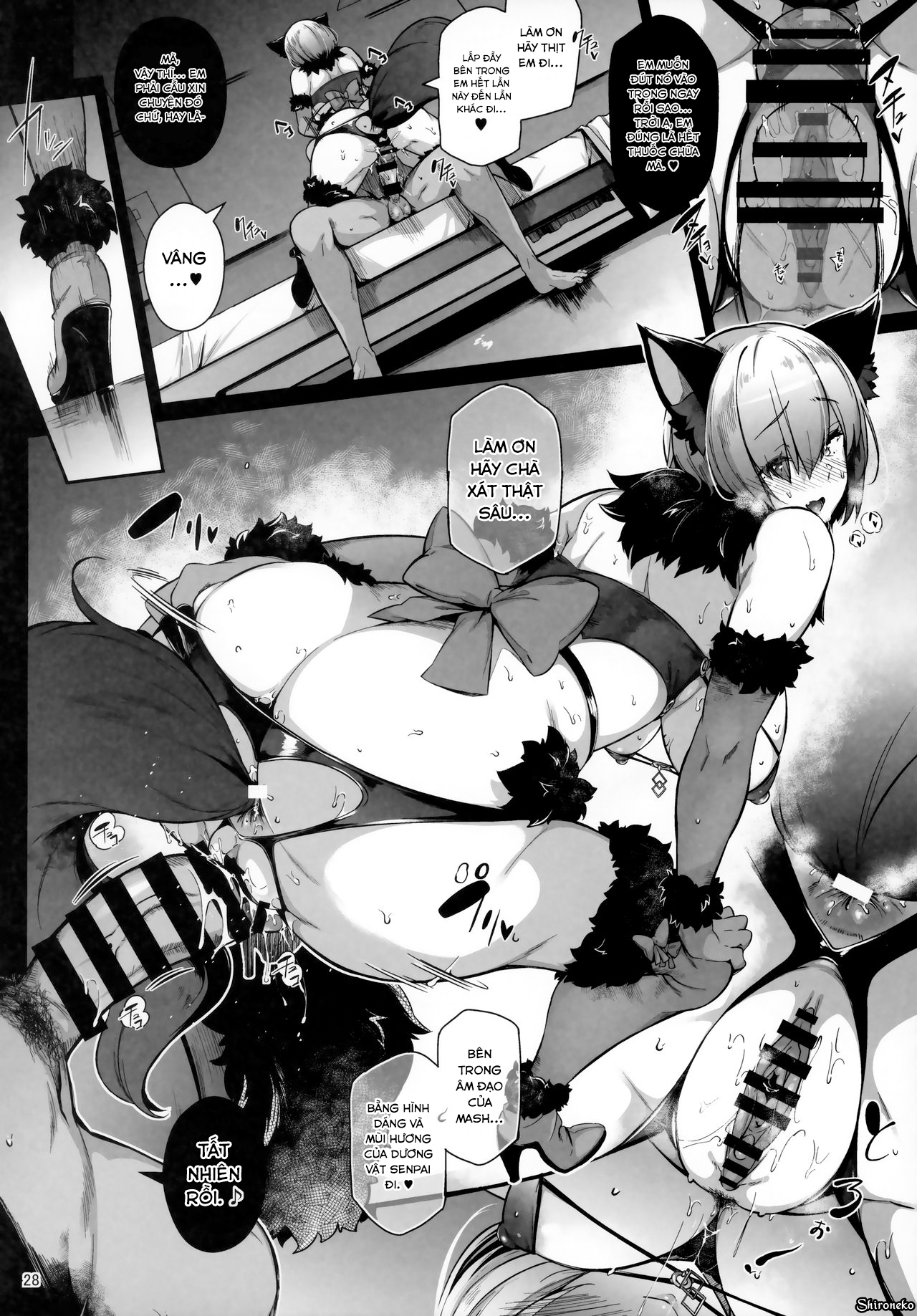 Đọc truyện hentai Lust Order ~Beast-kei Marshmallow Kouhai~ - Oneshot