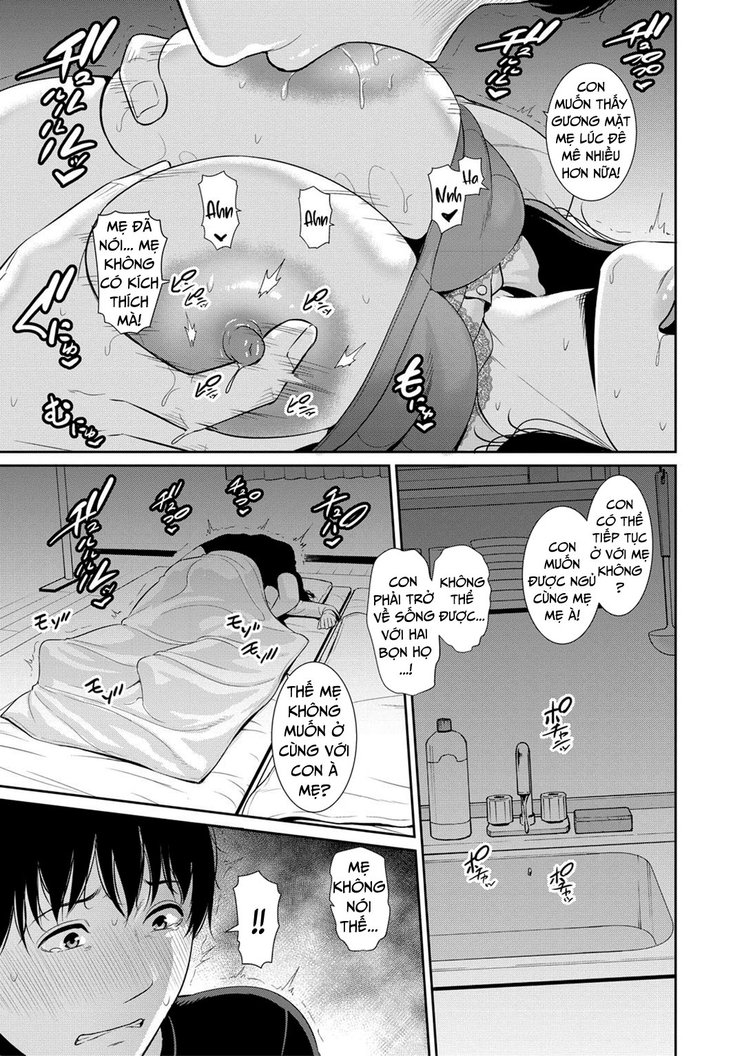 Đọc truyện hentai Ba người mẹ cuồng dâm - Chap 6
