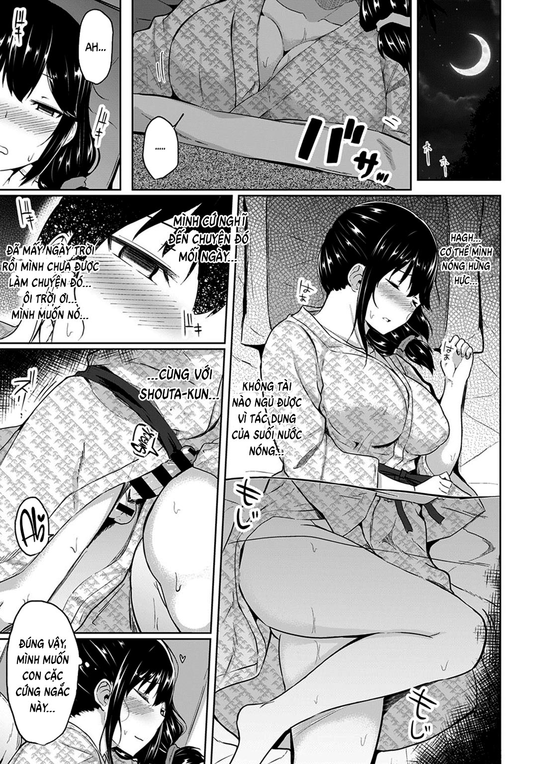 Đọc truyện hentai Tôi ấn nhầm huyệt làm em ấy cứng ngắc!? Bị mát xa ngược lại bằng cặc em ấy! - Chap 7 - Chuyến du lịch suối nước nóng (1)