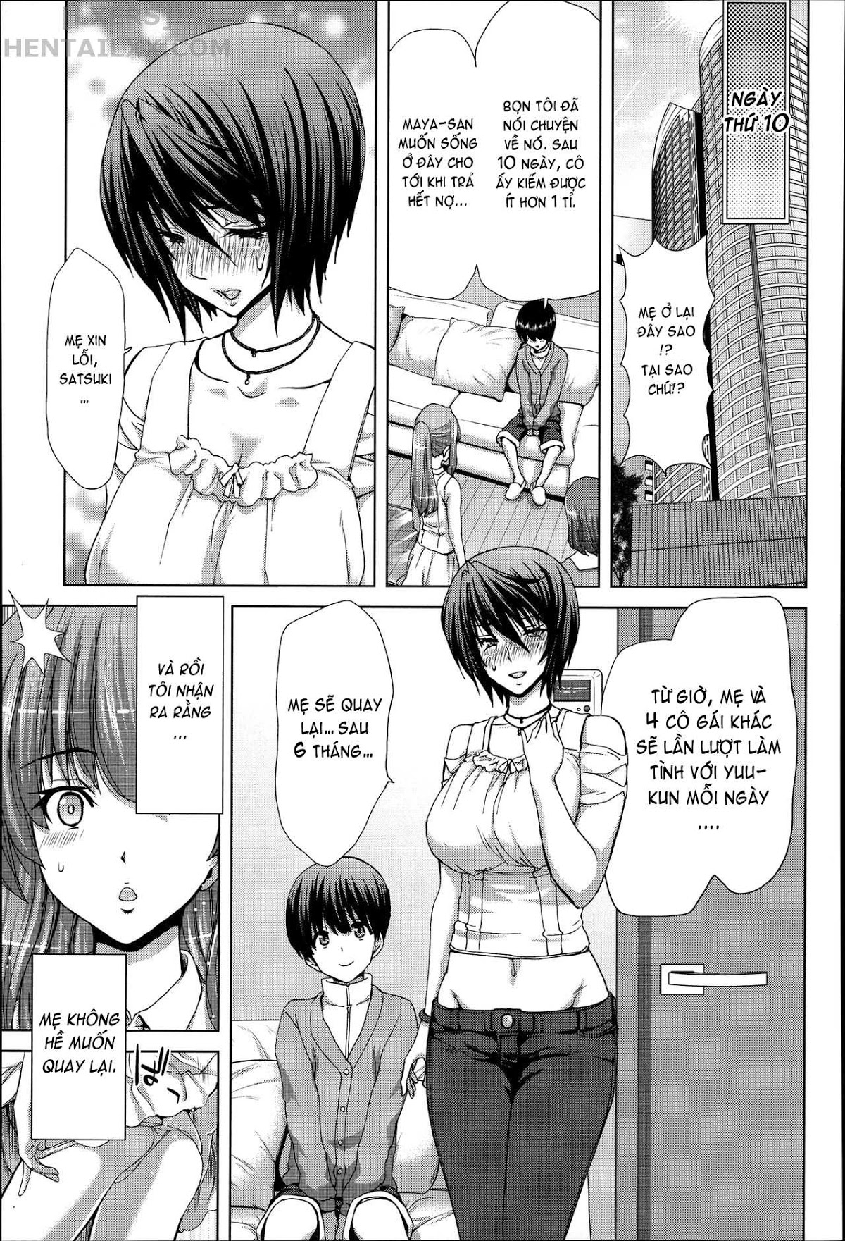 Đọc truyện hentai Mesuochi Z ~Kyousei Ninkatsu Haigou Zukan - Chap 6