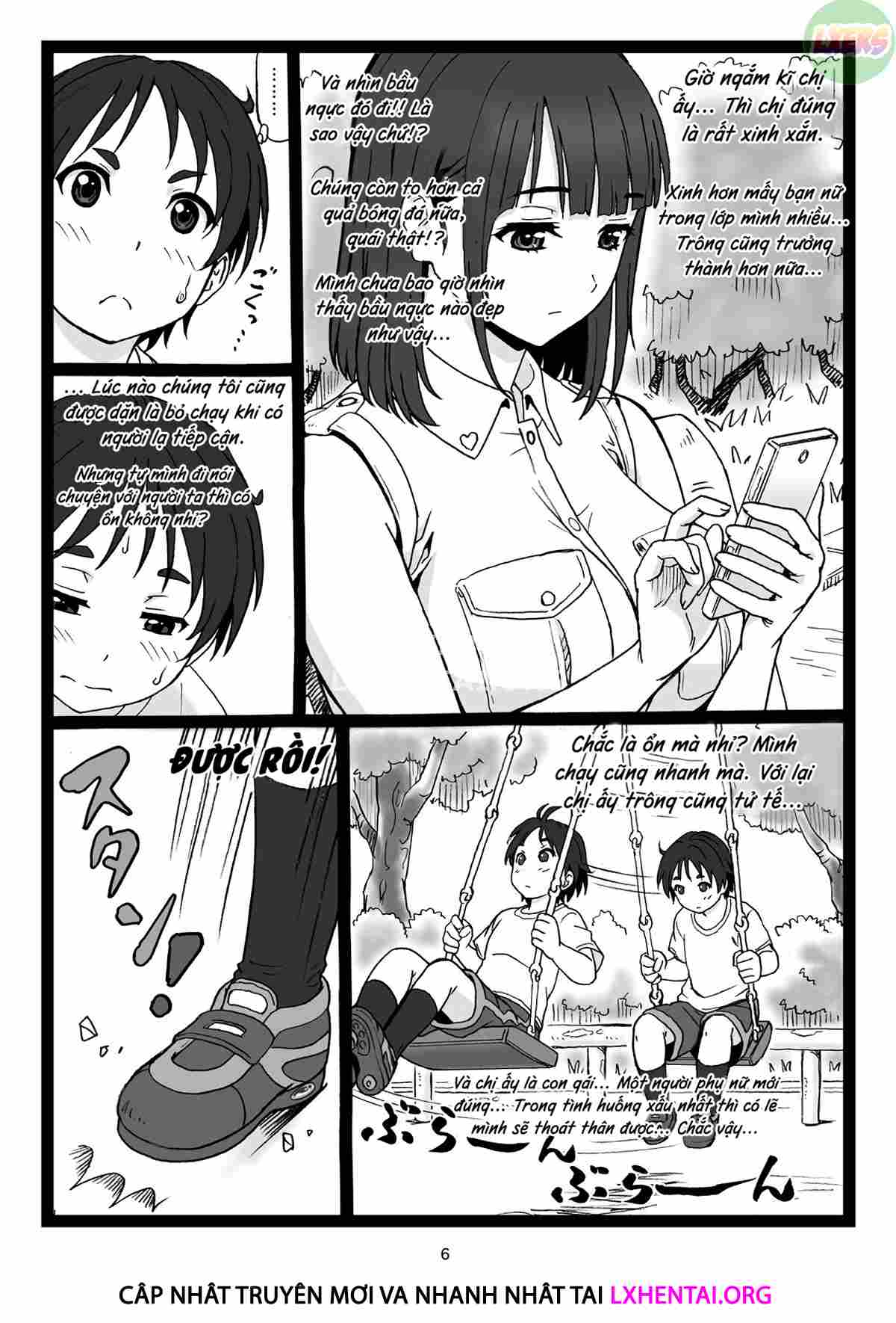 Đọc truyện hentai A Pretty Onee-San, That's Sitting On A Bench In The Park...Suddenly Says To Me: [Show Me Your Dick]. - Oneshot