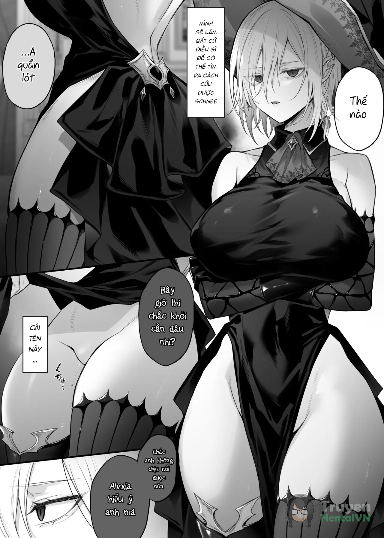 Đọc truyện hentai Juketsu no Majo Alexia wa Mou Otoko ni Modorenai - Chap 2