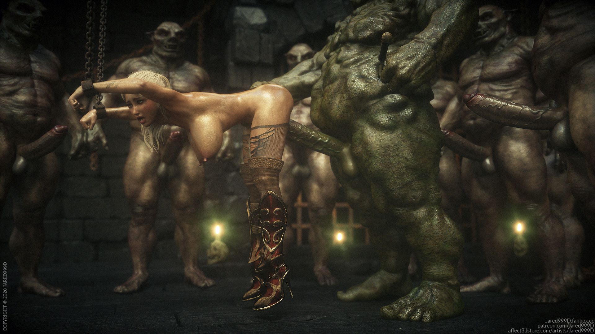 Đọc truyện hentai Elf Slave - Chapter 7: Double Trouble