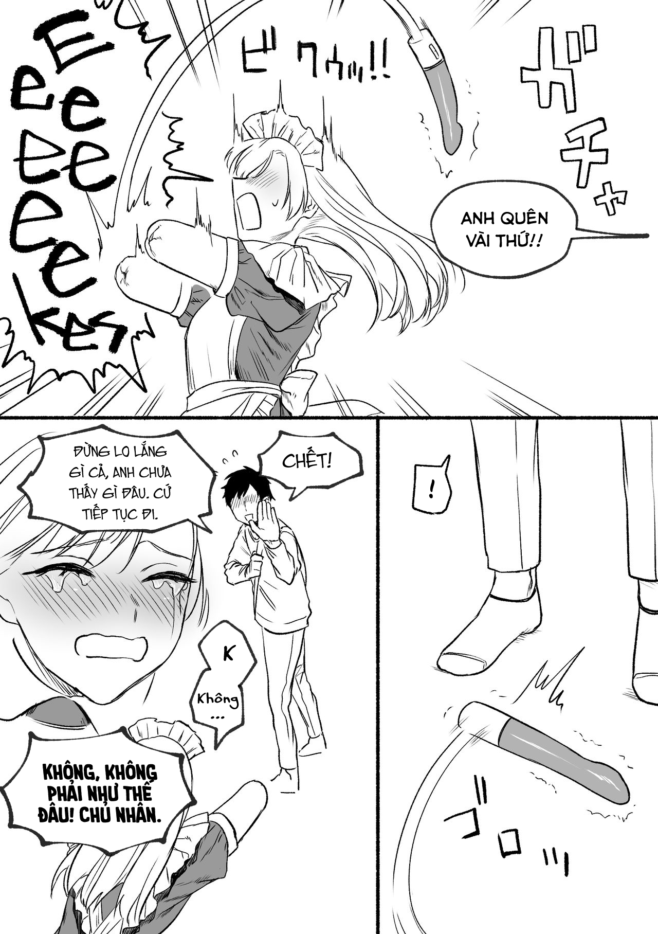 Đọc truyện hentai Hầu gái Rui - Oneshot