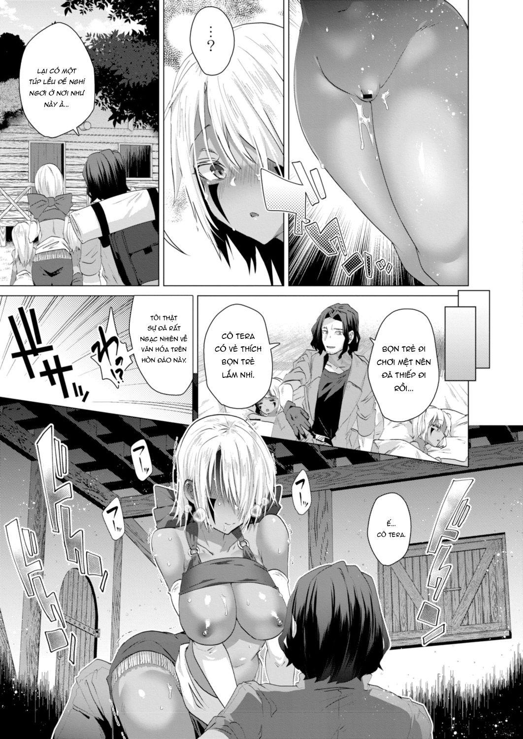 Đọc truyện hentai Lạc Vào Đảo Truyền Thuyết Tôi Địt Cả Đảo - Chap 3