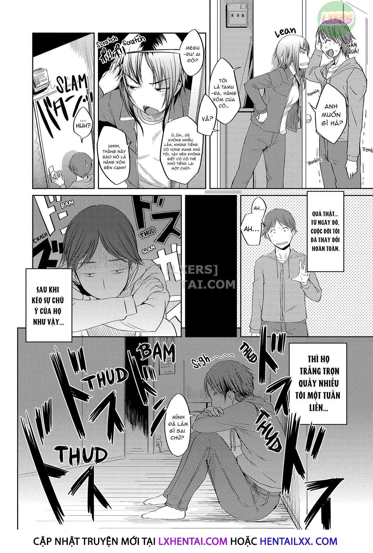 Đọc truyện hentai Những cô gái mông đào - Chap 10 - Trouble Next Door