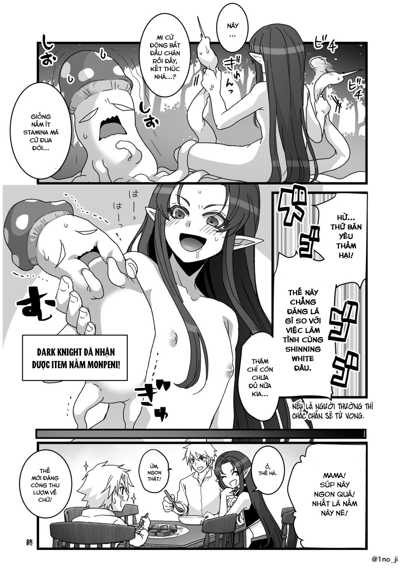 Đọc truyện hentai Câu chuyện về một cựu thủ lĩnh của quân đội Quỷ vương thua một anh hùng và bị biến thành nữ. - Oneshot