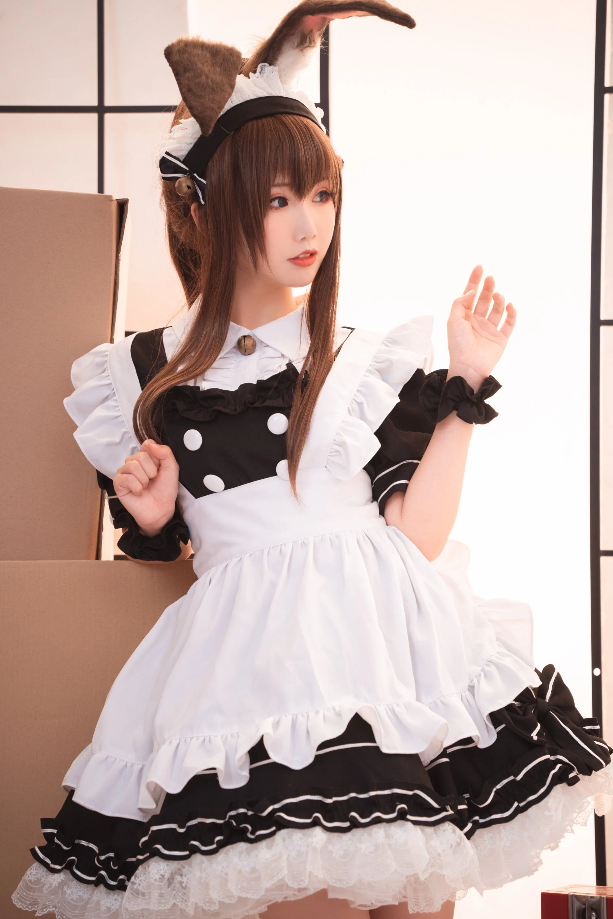 Đọc truyện hentai Tuyển tập Albums siêu phẩm Cosplay - Chap 879 - Noodle Fairy Ami Donkey Maid