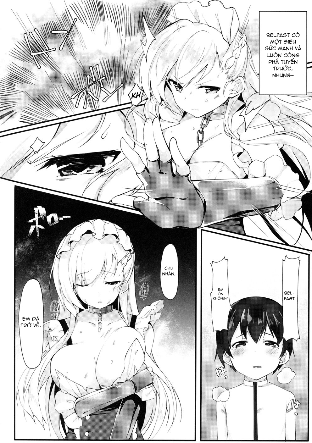 Đọc truyện hentai Shota ga Tame ni Bel wa Naru (Azur Lane) - Oneshot