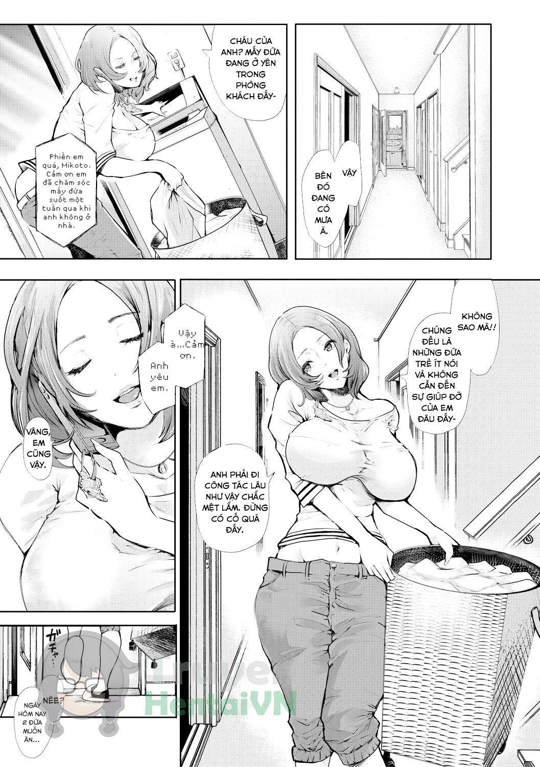 Đọc truyện hentai Netorareta Hitozuma [JP] - Chap 5