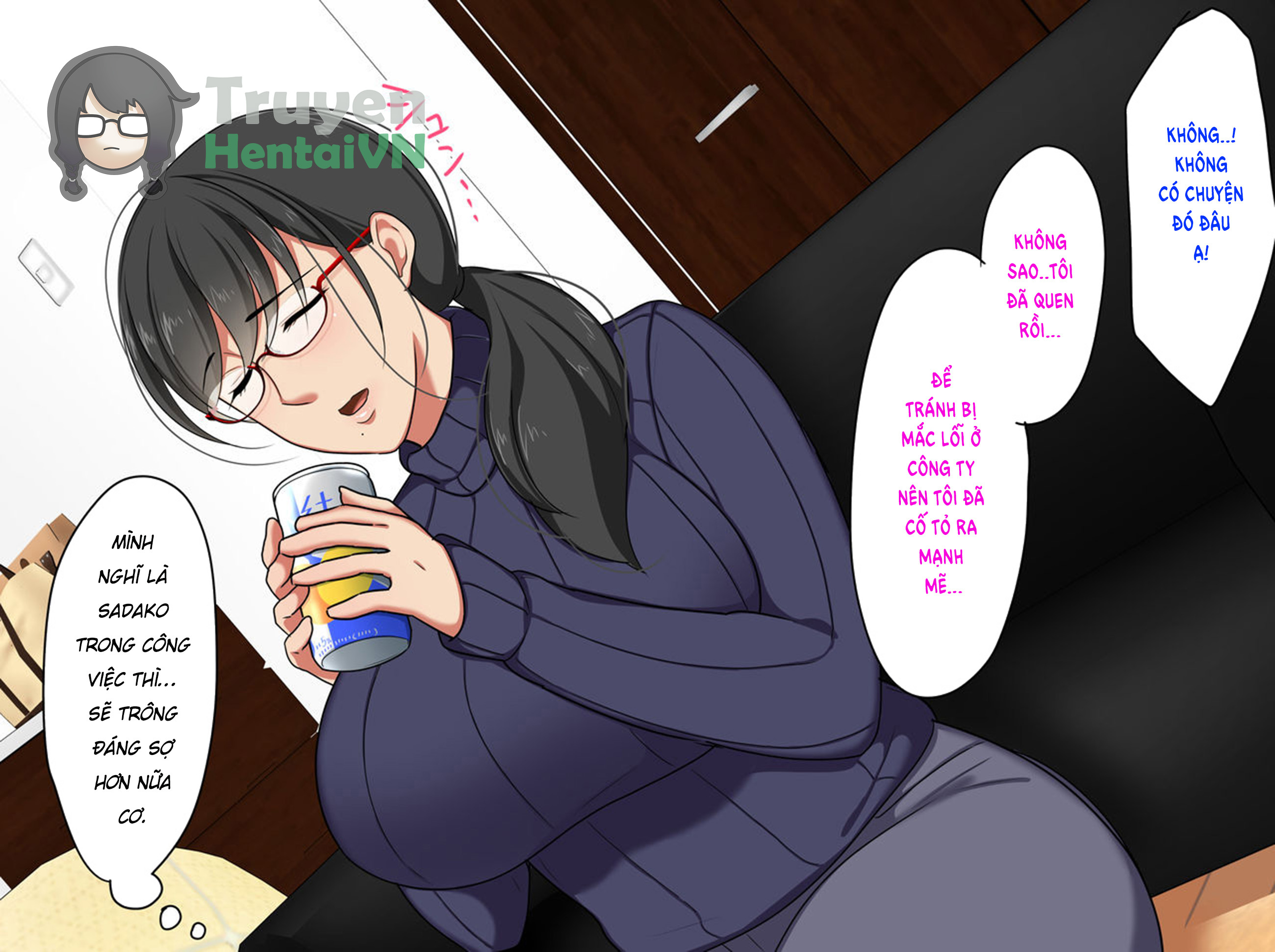 Đọc truyện hentai Kaisha no AroThir Mojo to Yatte mita - chap 1