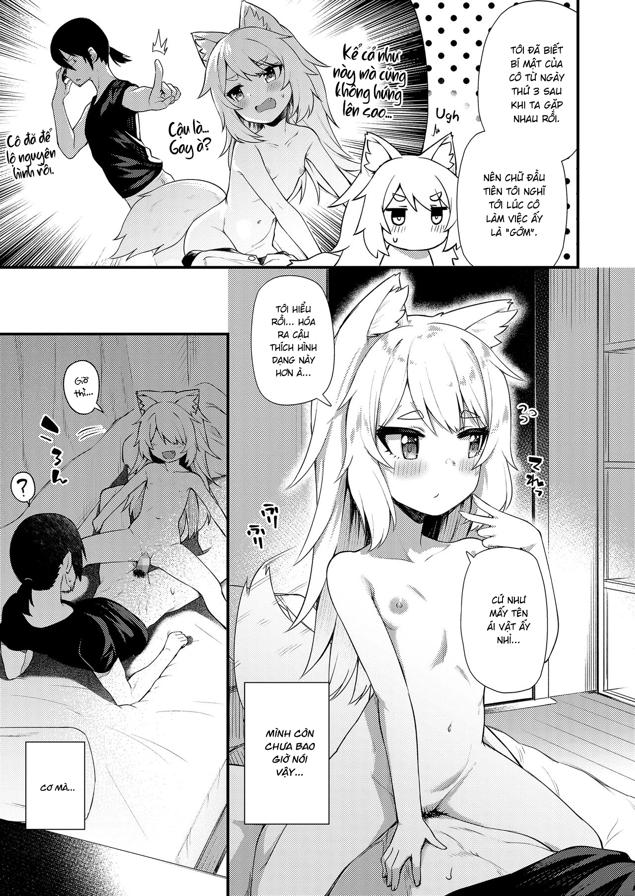 Đọc truyện hentai Thần Cáo Tình Yêu - Oneshot