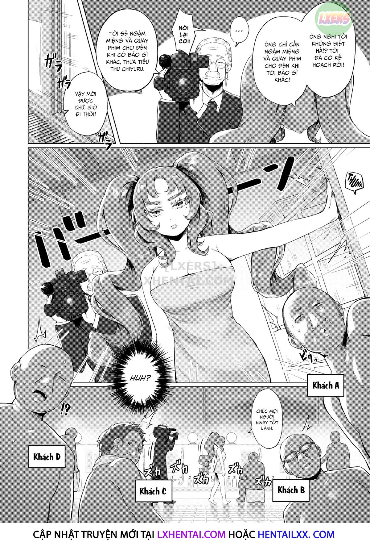 Đọc truyện hentai Ngôi sao trong nhà tắm công cộng - Oneshot