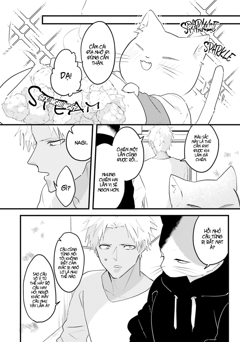 Đọc truyện hentai Trai và Mèo - Chap 2