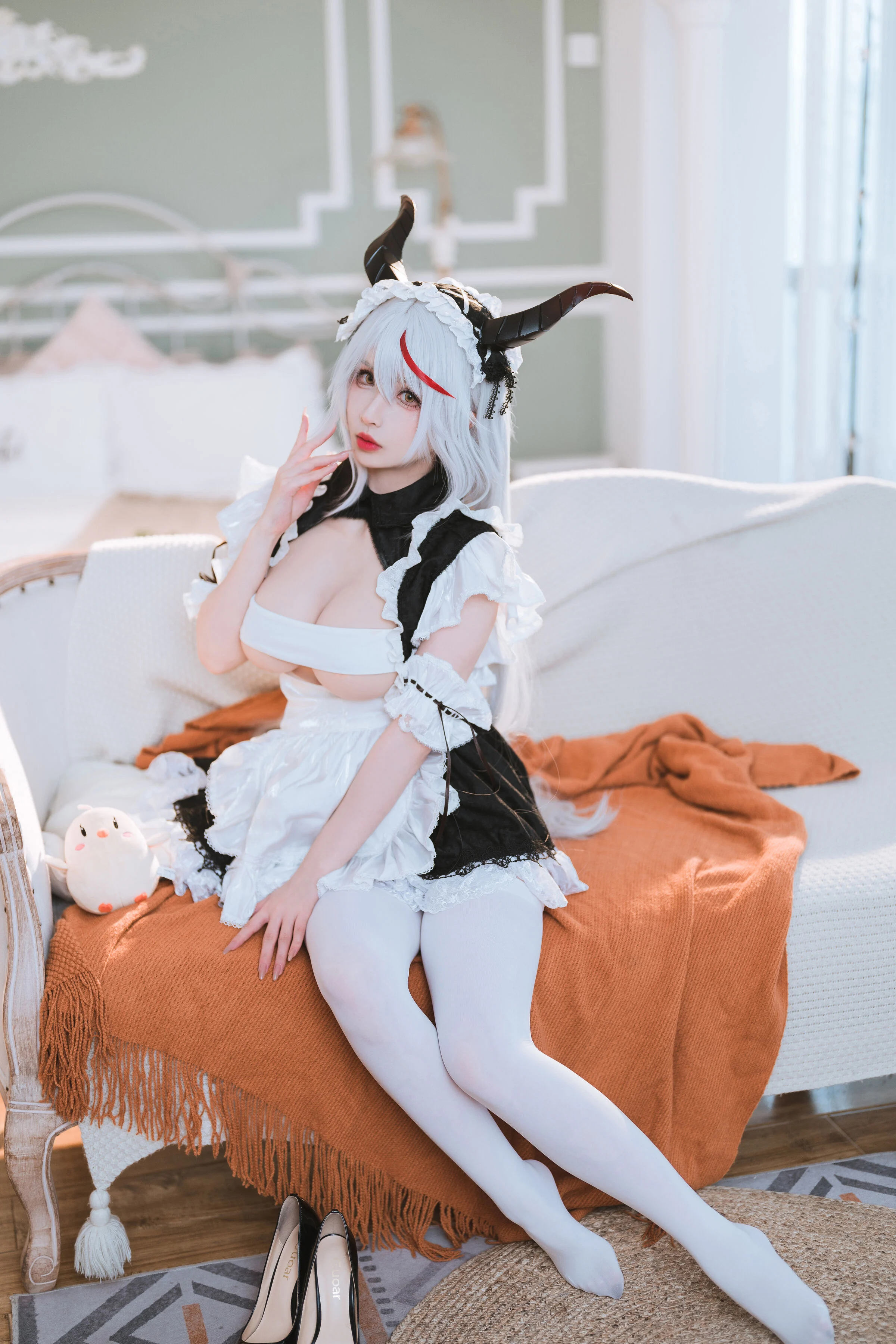 Đọc truyện hentai Tuyển tập Albums siêu phẩm Cosplay - Chap 61 - Rioko - Dragon Maid Uncensored